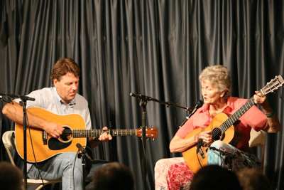 Peggy Seegar and myself.